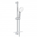 Душевой гарнитур GROHE Tempesta 110 2jet со штангой 60 см и полочкой, хром (27926003)