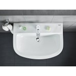 Смеситель для раковины GROHE BauLoop с донным клапаном, хром