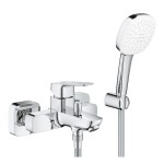 Смеситель для ванны GROHE Cubeo с ручным душем, хром Смеситель для ванны GROHE Cubeo с ручным душем, хром