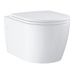 Подвесной унитаз GROHE Bau Ceramic с сиденьем с микролифтом, альпин-белый