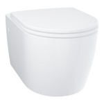 Подвесной унитаз GROHE Bau Ceramic с сиденьем с микролифтом, альпин-белый