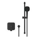 Душевая система GROHE Cubeo со смесителем для душа, черный матовый