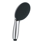 Ручной душ GROHE Purefoam 110, 7,6 л/мин, 2 режима, хром/черный (1072990000)