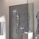 Душевая система GROHE New Tempesta 200 со смесителем для душа, хром