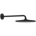 Верхний душ GROHE Rainshower Mono 310, 9,5 л/мин, 1 режим, 422 мм, фантомный черный