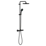 Душевая система GROHE Tempesta System 250 с термостатом для душа, черный (266702431)