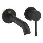 Внешняя часть смесителя для раковины GROHE Essence скрытого монтажа, на 2 отверстия, M-Size, фантомный черный