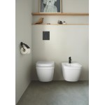 Смеситель для биде GROHE Eurosmart с донным клапаном, S-size, черный матовый