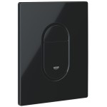 Панель смыва для унитаза GROHE Arena Cosmopolitan, 3 режима, черный глянцевый