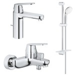 Готовый комплект для ванной комнаты GROHE Eurosmart Cosmopolitan, хром