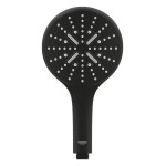 Ручной душ GROHE Rainshower SmartActive 130, 3 режима, фантомный черный (22127KF0)