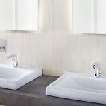 Смеситель для раковины GROHE Eurosmart Cosmopolitan E инфракрасный, M-size, хром (36325002)