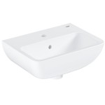 Раковина подвесная GROHE Bau Edge 45 см, альпин-белый (39806000)