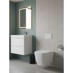 Унитаз подвесной GROHE Clova Ceramic Square, альпин-белый (39908000)