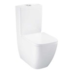 Унитаз-компакт с бачком и сиденьем микролифт GROHE Clova, альпин-белый (39909000)