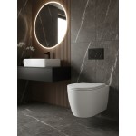 Унитаз подвесной GROHE Clova Ceramic Oval, альпин-белый (422813000P)