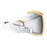 Крючок для банного халата GROHE Grandera, хром/золото (40930IG0)
