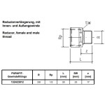 Переходник 3/8