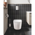 Комплект инсталляции 5 в 1 GROHE Rapid SL с подвесным унитазом Bau Ceramic, сиденьем и панелью смыва Arena Cosmopolitan (103849SH00)