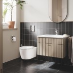 Комплект инсталляции 5 в 1 GROHE Rapid SL с подвесным унитазом Bau Ceramic, сиденьем и панелью смыва Arena Cosmopolitan (103849SH00)