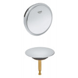Сливной и переливной гарнитур GROHE Talento, внешняя часть, хром 
