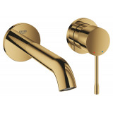 Внешняя часть смесителя для раковины GROHE Essence на 2 отверстия, M-Size, холодный рассвет глянец 