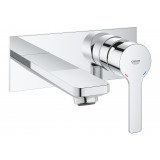 Внешняя часть смесителя для раковины GROHE Lineare на 2 отверстия, хром 