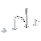 Смеситель для ванны GROHE Essence на 4 отверстия, на край ванны, хром 