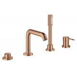 Смеситель для ванны GROHE Essence на 4 отверстия, на край ванны, теплый закат глянец 