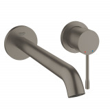 Внешняя часть смесителя для раковины GROHE Essence на 2 отверстия, L-Size, темный графит матовый 