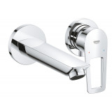 Смеситель для раковины GROHE BauLoop скрытого монтажа на 2 отверстия, в комплекте с монтажной частью, хром