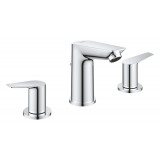 Смеситель для раковины GROHE BauEdge на 3 отверстия, хром (20473001)