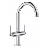 Смеситель для раковины GROHE Atrio двухвентильный, хром 