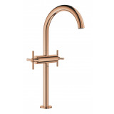 Смеситель для раковины GROHE Atrio двухвентильный, XL-Size, теплый закат глянец 