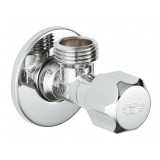 Универсальный угловой вентиль 1/2", GROHE, хром