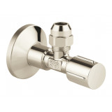 Вентиль угловой GROHE 1/2 дюйма-3/8 дюйма, 1 шт, никель, глянец 