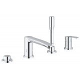 Смеситель для ванны GROHE Eurostyle Cosmopolitan на 4 отверстия, на край ванны, хром 
