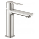 Смеситель для раковины GROHE Lineare с донным клапаном, суперсталь 
