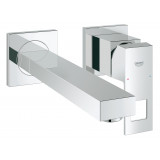 Внешняя часть смесителя для раковины GROHE Eurocube на 2 отверстия, M-Size, хром (23447000)