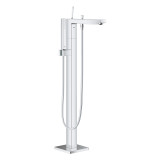 Внешняя часть смесителя для ванны GROHE Eurocube Joy напольного монтажа, хром 