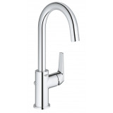 Смеситель для раковины GROHE BauFlow с донным клапаном, L-Size, хром 