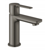 Смеситель для раковины GROHE Lineare с нажимным донным клапаном, темный графит матовый 