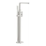 Внешняя часть смесителя для ванны GROHE Lineare напольного монтажа, суперсталь 