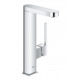Смеситель для раковины GROHE Plus с нажимным донным клапаном и вытяжным изливом, L-Size, хром 