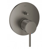 Внешняя часть смесителя для ванны GROHE Atrio на 2 потребителя, темный графит матовый 