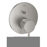 Внешняя часть смесителя для ванны GROHE Atrio на 2 потребителя, суперсталь 