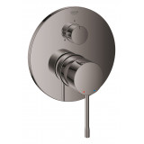 Внешняя часть смесителя для ванны GROHE Essence с переключателем на 3 положения, темный графит глянец 