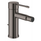 Смеситель для биде GROHE Essence с донным клапаном, темный графит глянец 