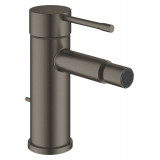 Смеситель для биде GROHE Essence с донным клапаном, темный графит матовый 