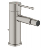 Смеситель для биде GROHE Essence с донным клапаном, суперсталь 